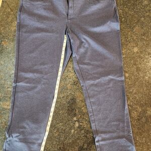 CJ Banks Women's Blue Straight Leg Pants